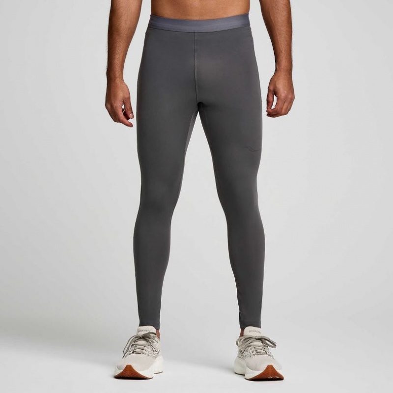 Saucony Solstice Men\'s Tight Grey | NEW ZEALAND JOLWI