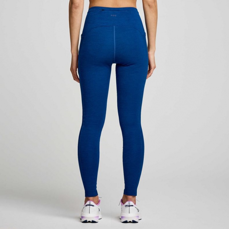 Saucony Solstice Women's Tight Indigo | NZ UTEPY