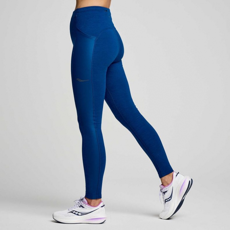 Saucony Solstice Women's Tight Indigo | NZ UTEPY