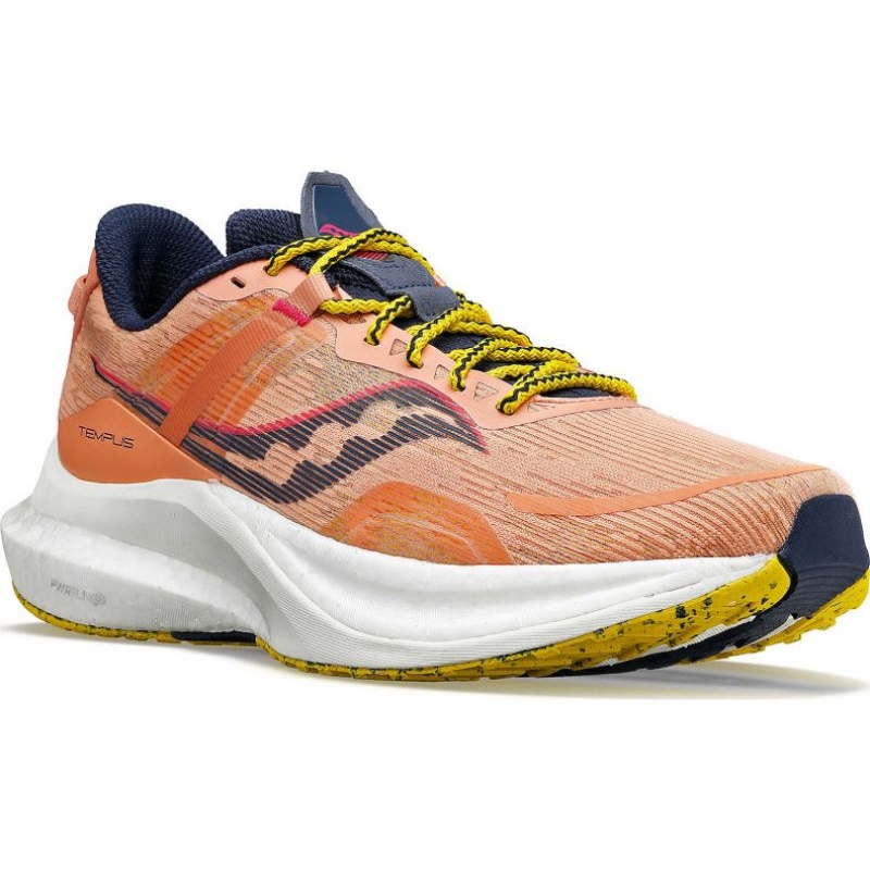 Saucony Tempus Men's Running Shoes Orange | NZ XJRKS