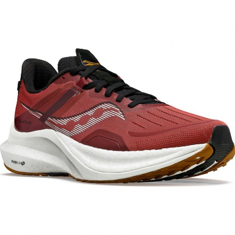 Saucony Tempus Men's Running Shoes Red | NEW ZEALAND ORZUI