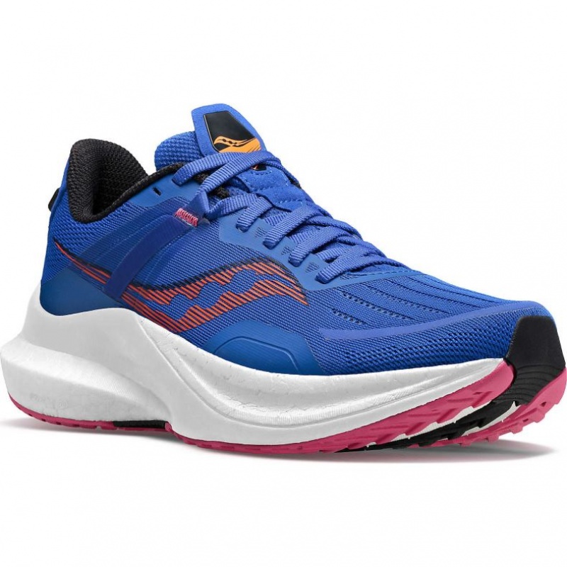 Saucony Tempus Women's Running Shoes Blue | NEW ZEALAND CDPBN