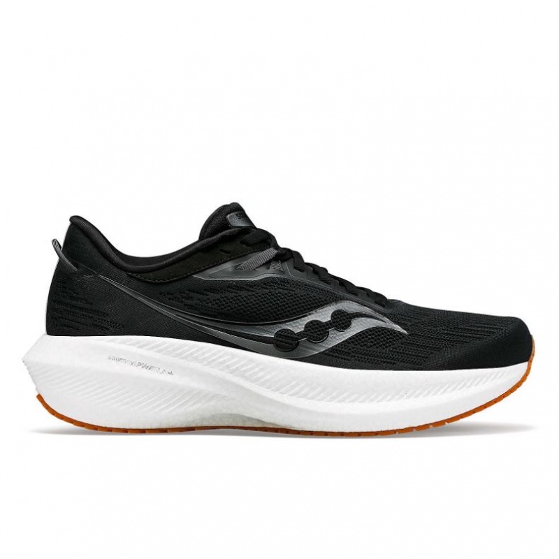 Saucony Triumph 21 Men\'s Running Shoes Black | NEW ZEALAND LUWHE