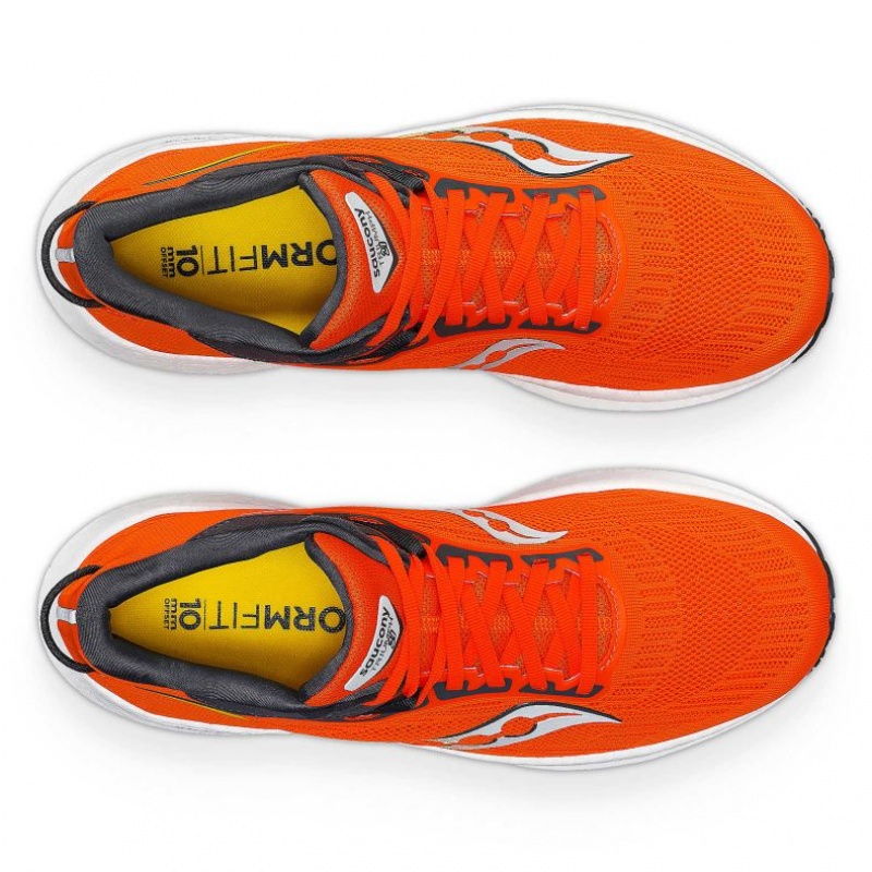 Saucony Triumph 21 Men's Running Shoes Orange | NEW ZEALAND OAXQC