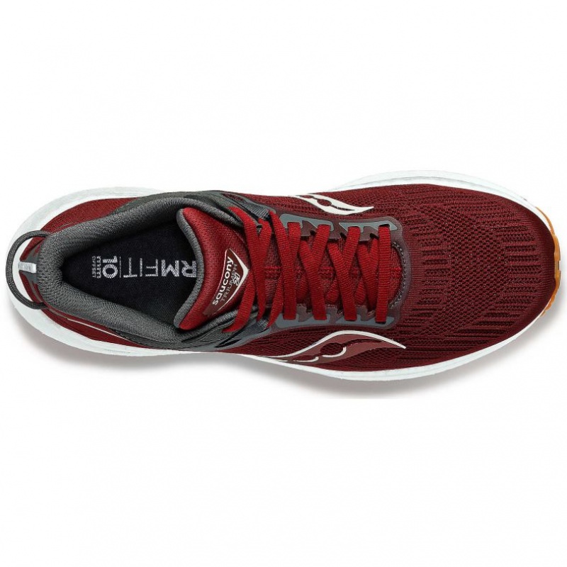 Saucony Triumph 21 Men's Running Shoes Red | NZ LKOVP