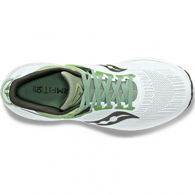 Saucony Triumph 21 Men's Running Shoes White | NZ YCPRK