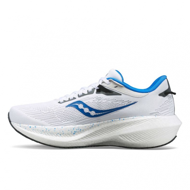 Saucony Triumph 21 Men's Running Shoes White | NZ KCOGU