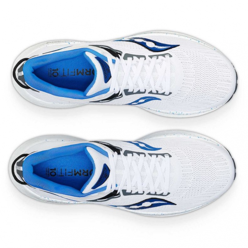 Saucony Triumph 21 Men's Running Shoes White | NZ KCOGU