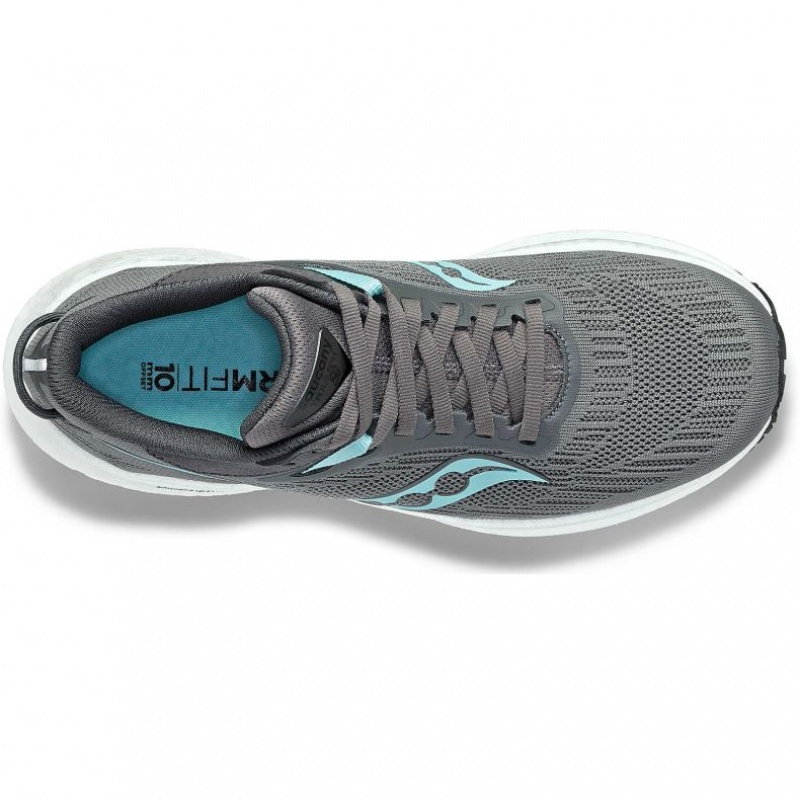 Saucony Triumph 21 Women's Running Shoes Grey | NZ IEJUM