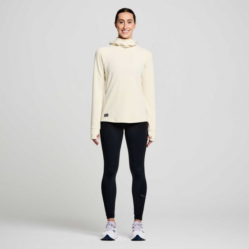 Saucony Triumph Tunic Women's Hoodie Beige | NEW ZEALAND RNACP