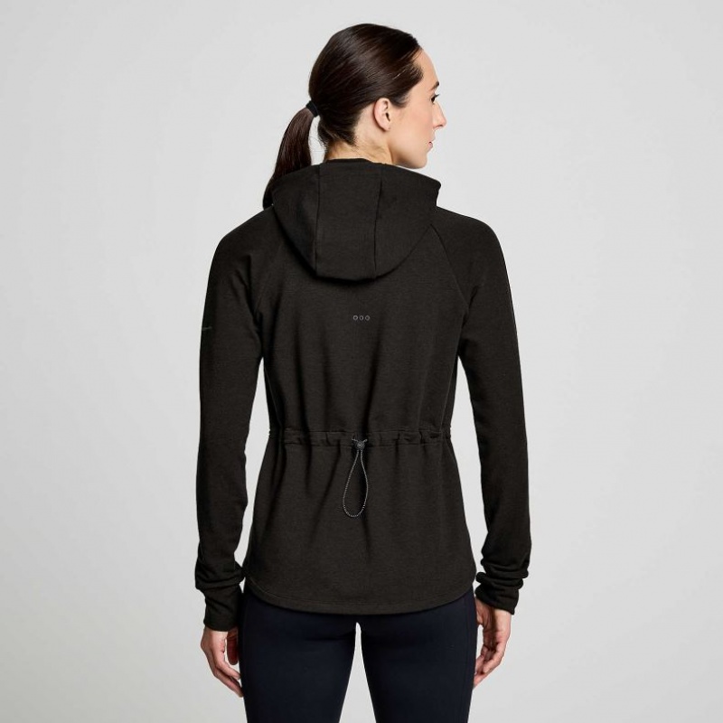 Saucony Triumph Tunic Women's Hoodie Black | NZ KRUFZ