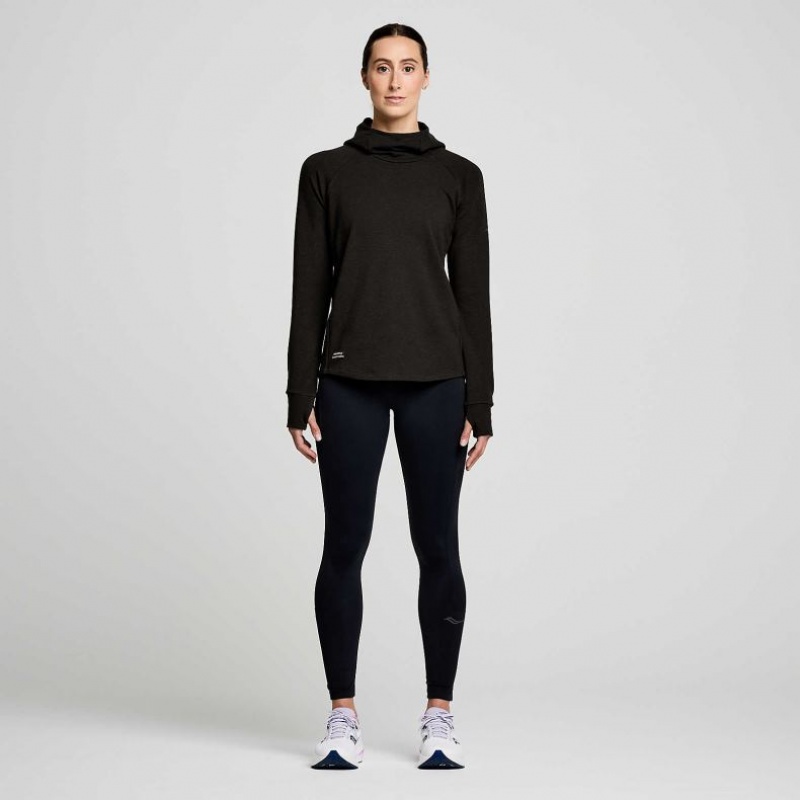 Saucony Triumph Tunic Women's Hoodie Black | NZ KRUFZ