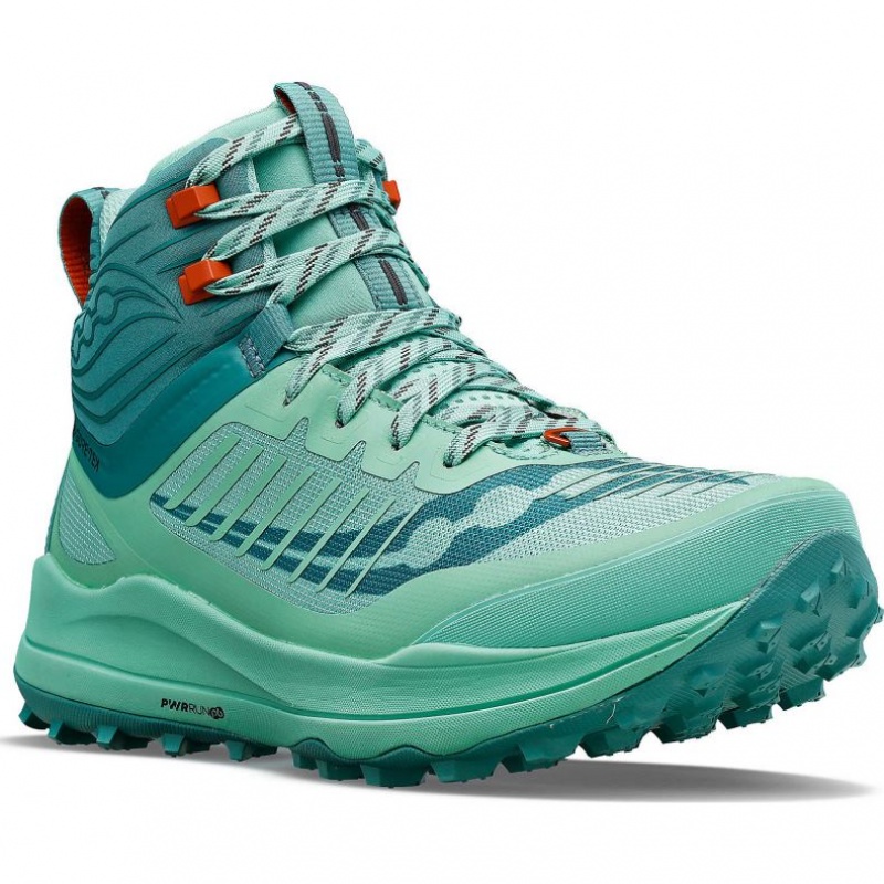 Saucony Ultra Ridge GTX Women's Trail Running Shoes Turquoise | NEW ZEALAND DGCUF