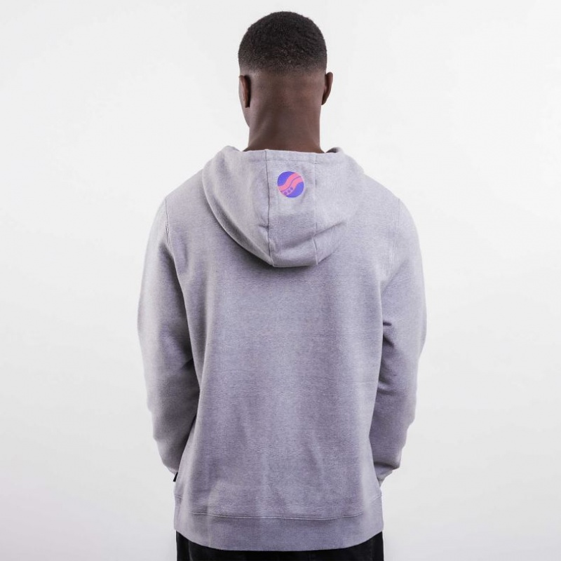 Saucony X Frank Cooke Rested Men's Hoodie Light Grey | NZ RYKXP